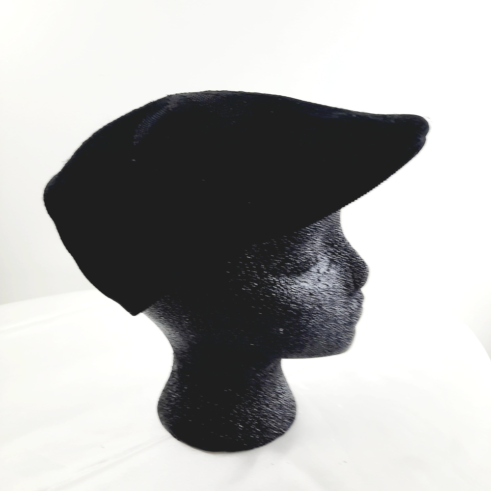 Classic Black Men's Flat Cap